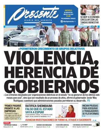 Portada del Día Edición Impresa