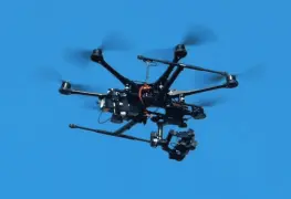 Derriban dron cargado con explosivos.