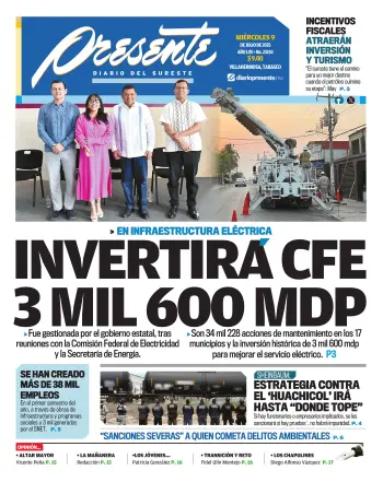 Portada del Día Edición Impresa