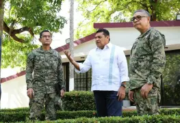Javier May y Secretar&iacute;a de Marina analizan proyectos para Tabasco y sureste