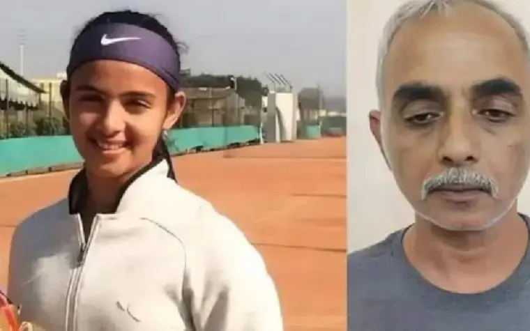 Radhika Yadav y su padre