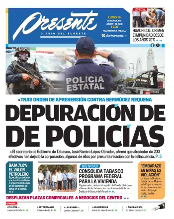 Portada del Día Edición Impresa