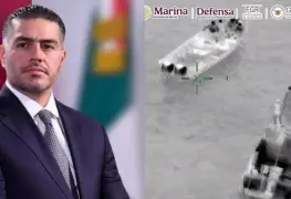 Secretar&iacute;a de Marina decomisa coca&iacute;na en operativo frente a costas de Oaxaca