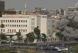 Israel bombardea edificio del Estado Mayor en Damasco