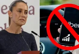 Sheinbaum critica aumento de tarifas en Uber por reforma laboral
