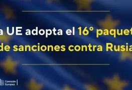 UE aprueba 18&ordm; paquete de sanciones contra Rusia por reducci&oacute;n en exportaci&oacute;n de petr&oacute;leo