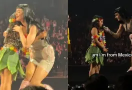 Katy Perry impulsa a ni&ntilde;a mexicana en concierto