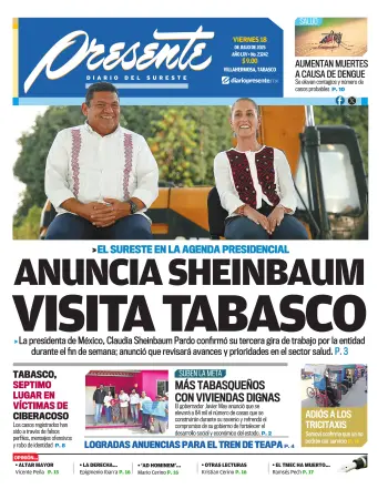 Portada del Día Edición Impresa