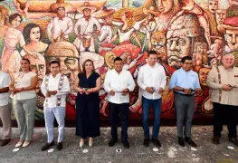 Inaugurado mural que celebra la cultura tabasqueña