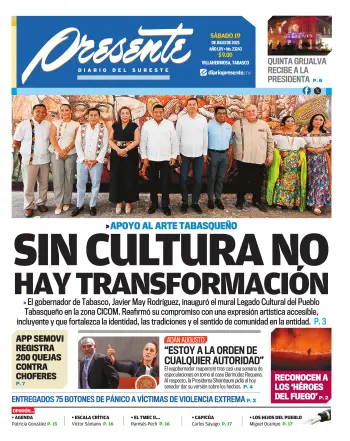 Portada del Día Edición Impresa