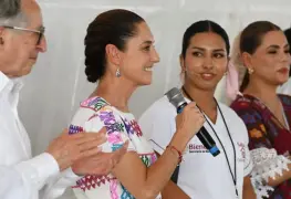 Presidenta de M&eacute;xico destaca programa Salud Casa por Casa en Guerrero