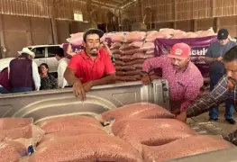 Entregados 63,850 kg de frijol Pinto Saltillo en Durango
