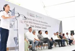 Anuncia Sheinbaum 2 mil mdp en salud