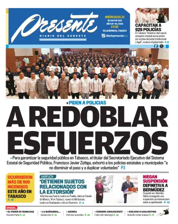 Portada del Día Edición Impresa