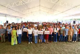 Consolida Yolanda Osuna Programa de Mejoramiento de Vivienda con 2,500 paquetes de láminas