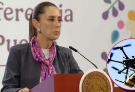 Sheinbaum descarta amenaza inmediata de drones en frontera