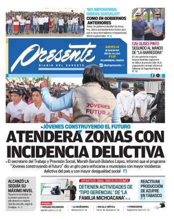 Portada del Día Edición Impresa
