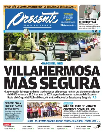 Portada del Día Edición Impresa