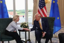 EE.UU. y UE evitan aranceles del 30% con acuerdo comercial