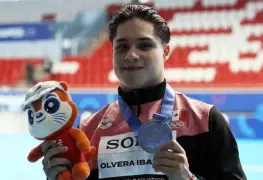 Osmar Olvera suma sexta medalla en Mundial de Singapur 2025