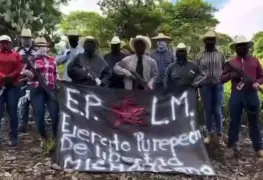 Nuevo grupo armado Ejército Purépecha de Libertad Michoacana se forma en Michoacán