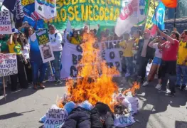 Brasil arde contra Trump
