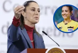 Claudia Sheinbaum respalda a árbitra Katia Itzel tras amenazas en fútbol