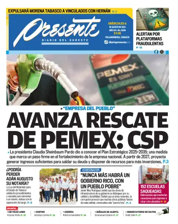 Portada del Día Edición Impresa
