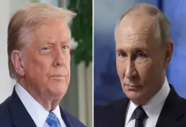 Trump anuncia encuentro con Putin en Alaska