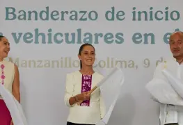 Presidenta Claudia Sheinbaum da Banderazo de Salida a la Construcción de Puentes Vehiculares en Colima