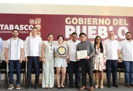Injudet Tabasco respalda proyectos juveniles premiados por Javier May