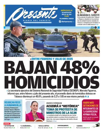 Portada del Día Edición Impresa
