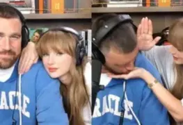 Taylor Swift y Travis Kelce comparten detalles de su relación en podcast