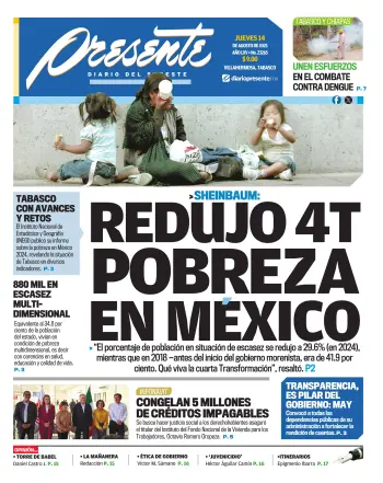 Portada del Día Edición Impresa