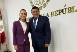 Se reúne Javier May con Sheinbaum