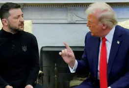 Trump recibe a Zelensky en la Casa Blanca por la guerra en Ucrania