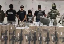 Reclutamiento y entrenamiento de jóvenes en grupo criminal capturado