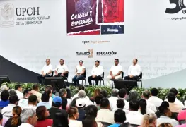 UPCH en Tabasco conmemora 30 años de educación gratuita