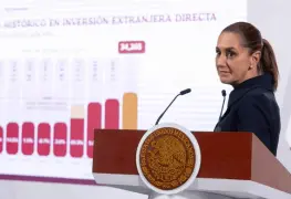 Claudia Sheinbaum celebra crecimiento histórico de inversión extranjera en México