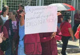 Trabajadores de limpieza en Veracruz vuelven al trabajo tras paro