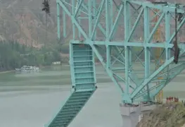 Tragedia en obra ferroviaria en China