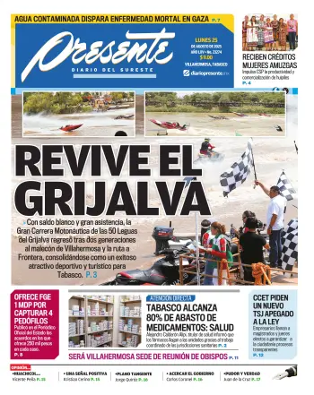 Portada del Día Edición Impresa
