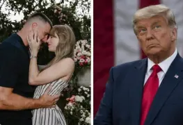 Donald Trump elogia a Taylor Swift por su compromiso con Travis Kelce