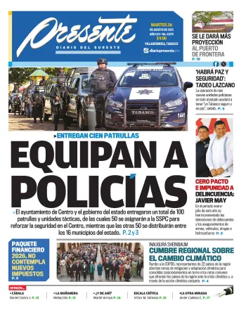 Portada del Día Edición Impresa