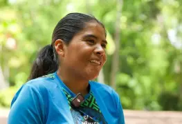 Competencia Raíces del Agua en Palenque con embajadora Lorena Martínez