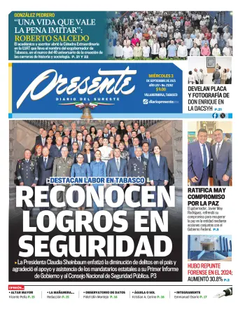 Portada del Día Edición Impresa