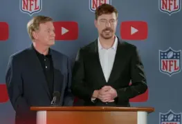 MrBeast se suma a la NFL para transmitir partido gratuito en YouTube