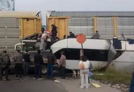 Tragedia en Atlacomulco: choque fatal entre tren y autobús