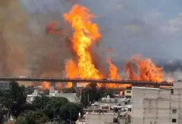 Explosión de pipa de gas en Iztapalapa deja tres fallecidos y 70 heridos