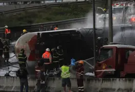 Explosión de camión con gas en Ciudad de México deja 10 víctimas mortales